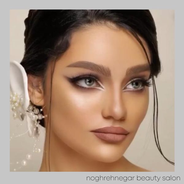میکاپ عروس سالن نقره نگار