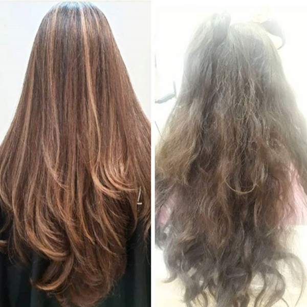انجام رنگ و مش در آرایشگاه تخصصی رنگ مو در تهرانپارس
