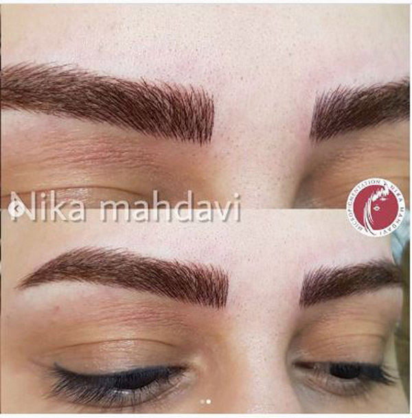 هاشور ابرو تصاویر سایه ابرو