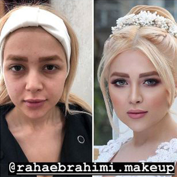 میکاپ عروس تخصصی کلاس آموزش گریم عروس