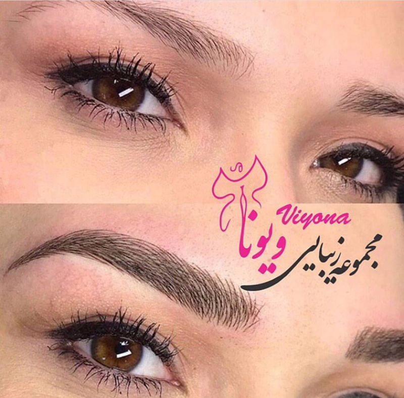 هاشور ابرو دخترانه