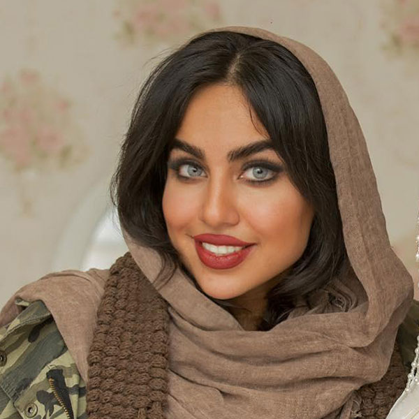 عکس گریمور معروف مریم رهنما