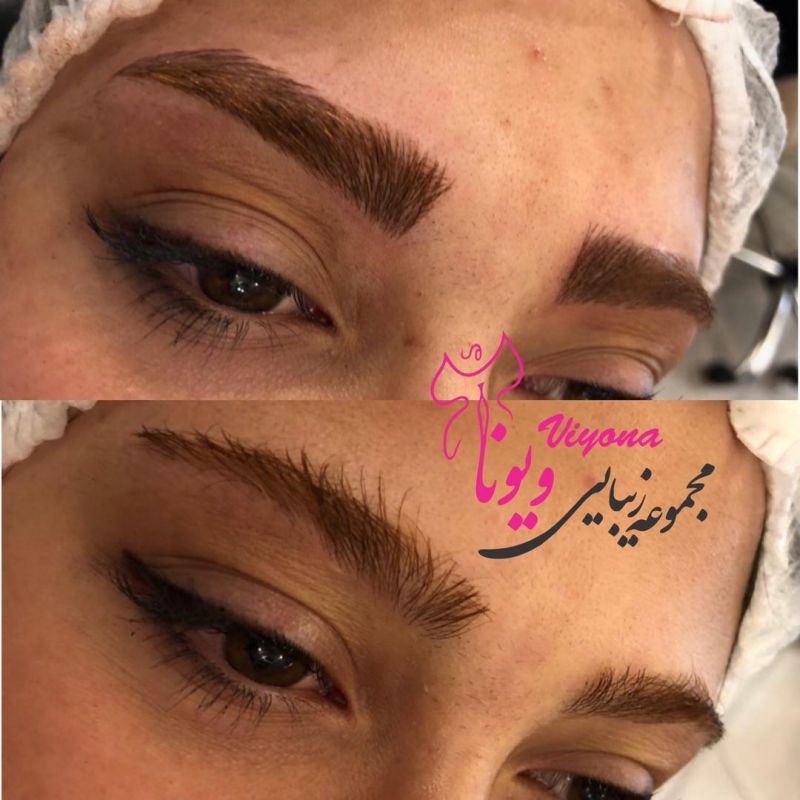 هاشور ابرو طبیعی