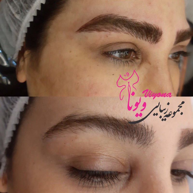 هاشور ابرو زنانه